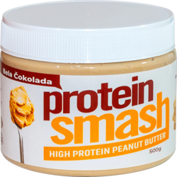 Protein Smash Visoko Proteinski Kikiriki Puter - Bela Čokolada 500g