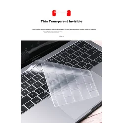 DiYiGongFang Zaštitna TPU folija za tastaturu za Apple MacBook Pro 13/13.3, M1/M2