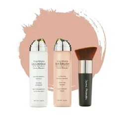 Northix AirBrush Foundation 3pcs - Light