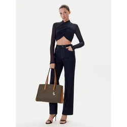 MICHAEL Michael Kors Ročna torba Laila 30S5G9IT2B Rjava