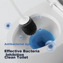 Ecoco Četka za WC šolju sa držačem, Bela
