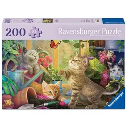 Ravensburger Cheeky Cats - sestavljanka XL z 200 koščki (12001735)