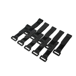 LOGILINK čičak trakice za vezivanje kablova 150 x 20 mm, 10kom, crna ( 2739 )
