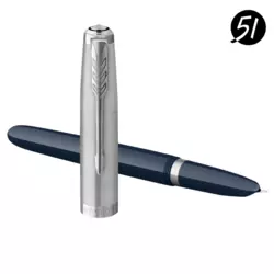 Nalivno pero PARKER 51 Midnight Blue CT.