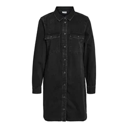Noisy may Dolga srajca NMNEW SIGNE črn denim