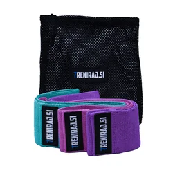 Treniraj.si Booty Band set tekstilnih elastik za vadbo