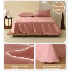Mercury Home Textile Čaršav, 160×230 cm, Roze