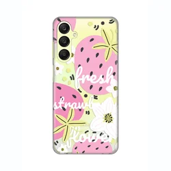 Maska za mobilni telefon Samsung Galaxy A25 5G FRESH PRINT SKIN, Roze