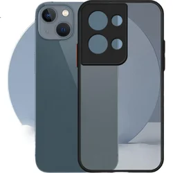 Amumu Maska za mobilni telefon OPPO Reno9/Reno9 Pro PHM110, Providno-crna