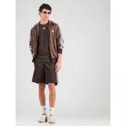 Majice adidas Chest Stripes Engineered Collar T-Shirt Aurora Coffee M