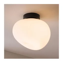 BRILAGI - Plafonsko svetlo PEBBLES 1xE27/40W/230V prečnik 30 cm crna