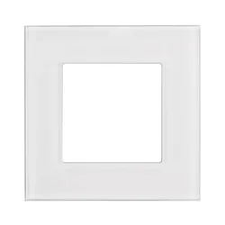 Maclean Stekleni okvir Maclean, enojni, bel, 86x86 mm, MCE730W