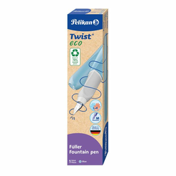 Pelikan nalivno pero M Twist Eco, v kartonski škatli, moder
