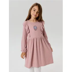 Sinsay - Rebrasta haljina sa mešavinom viskoze The Aristocats - roze