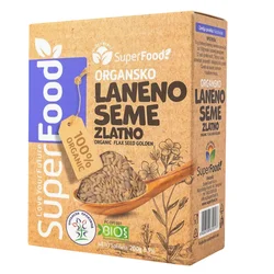 Laneno seme zlatno, organsko, SF 200g