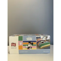 Tac Set posteljine za dečake 60285226 Mickey Mouse Rainbow, 100x200cm, Šareni