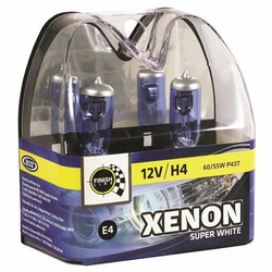CarPoint Avto žarnica Xenon Super White 12V/H4, bela, 2 kosa