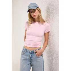 Trendyol Milla Ženska bluza, Roze