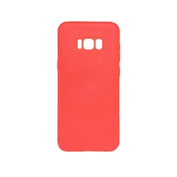 SILKY SOFT TOUCH Maska za telefon za Samsung S8 Plus/G955F, Roze, Crvena