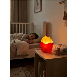 Sinsay - Dečja LED noćna lampa u obliku pomfrita - crvena
