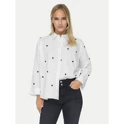 ONLY Bluza ONLNEW LINA črna/bela