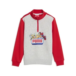 PUMA x TRANSFORMERS Graphic Half-Zip Sweatshirt Kids, Collections, Chambray Blue, 2-3Y