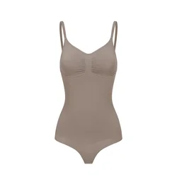 cfab Oblikovanje postave Sculpting Shapewear mit String temno siva