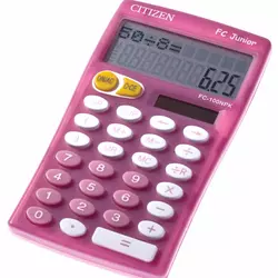 CITIZEN školski kalkulator FC-100PK Junior, 10 cifara, white box