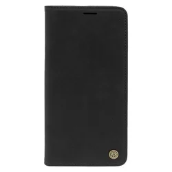 LEATHER RETRO FLIP Maska za telefon za Samsung A11 , Crna