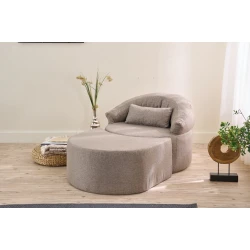 Atelier del Sofa Fotelja na razvlačenje Pitta, 100x70x80cm, Bež