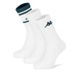 Nogavice Kappa KR_SUPERT_SS25 (3-PACK) Bela