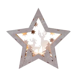 Eglo 410414 - LED Božićna dekoracija FAUNA 10xLED/0,03W/2xAA