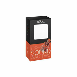 Adda Slušalke ADDA TWS-002-OR, Crystal TWS, AAC, bluetooth 5.1, oranžne., (21254917)