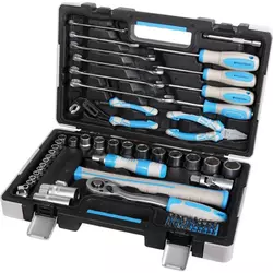 PROLINE 75 - delni set ročnega orodja v kovčku PROFIX 58075