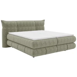 Boxspring Krevet Auris 160/200 cm , maslinasto zelena