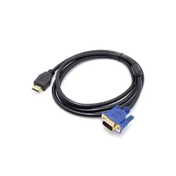 E-GREEN Kabl - Konvertor HDMI (M) - VGA D-sub M/M 1.8m crni