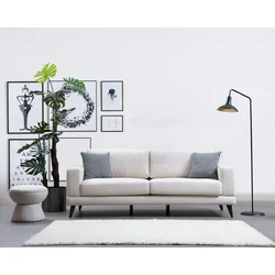 Atelier del Sofa Trosed na razvlačenje Nordic 90x85x210cm Bež