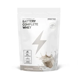 BATTERY COMPLETE WHEY, bez okusa 1800g