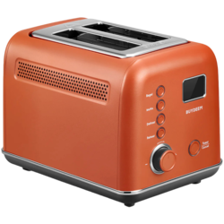 BUYDEEM 2 Slice Automatic Metal Toaster, model DT730E, color Koi Red, EU