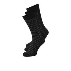 Jack & Jones Muške čarape set Carbo, Crne