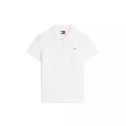 Tommy Jeans Majica ESSENTIAL  bela