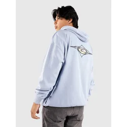 Rip Curl Raw Energy moški pulover s kapuco ice blue
