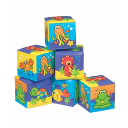 PLAYGRO mekane kocke 6 komada