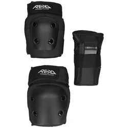 REKD Heavy Duty Triple Pad Set Youth black Gr. S