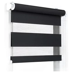 Zebra zavesa crna ( 356908 )