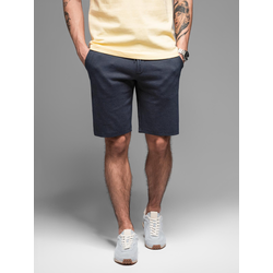 Ombre BASIC mens cotton sweat shorts - navy blue