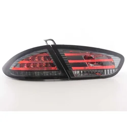 OEM Kristalna LED štop svetla SEAT LEON 1P (2009+), Crna