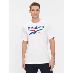 Reebok T-Shirt Reebok Identity Big Logo Tee Moški Oblačila Majice 100071175 Bela