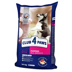 Club 4 Paws Premium suva hrana za štence, Piletina, 14 kg
