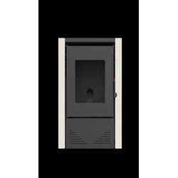 MARELI Kamin na pelet JADE 6 air (6kW) krem